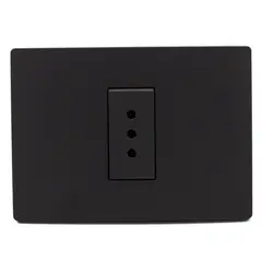 SINTHESI - Enchufe simple 10A armado S33 noir