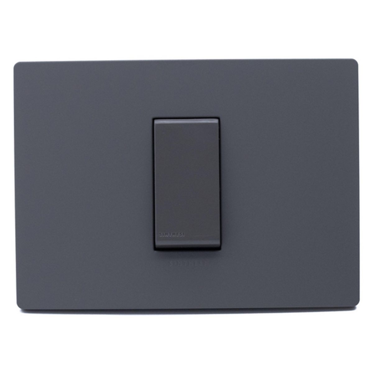 SINTHESI - Interruptor 9/12 1 m simple armado S32 grey mate-grey