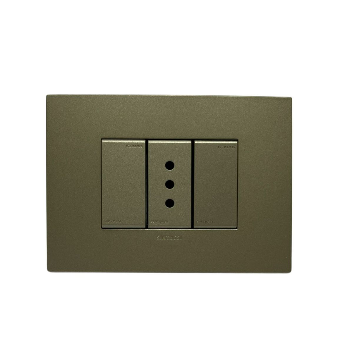 SINTHESI - Enchufe simple 10A armado S44 arena