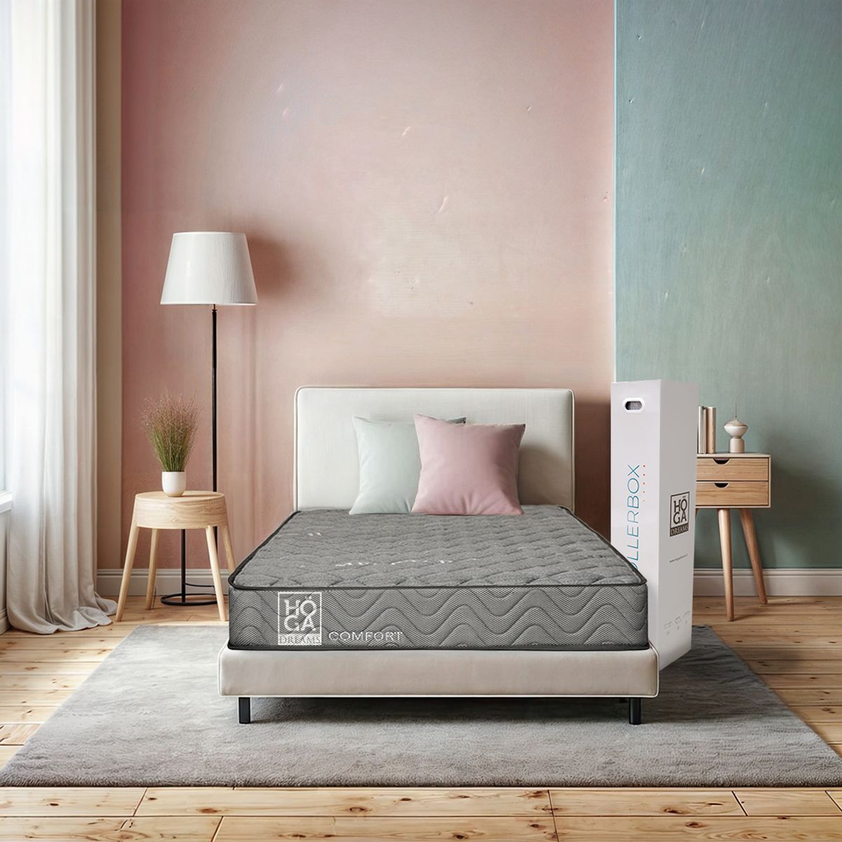 HOGADREAMS - Colchón Roller Pro Resorte Bonnell 1 plaza