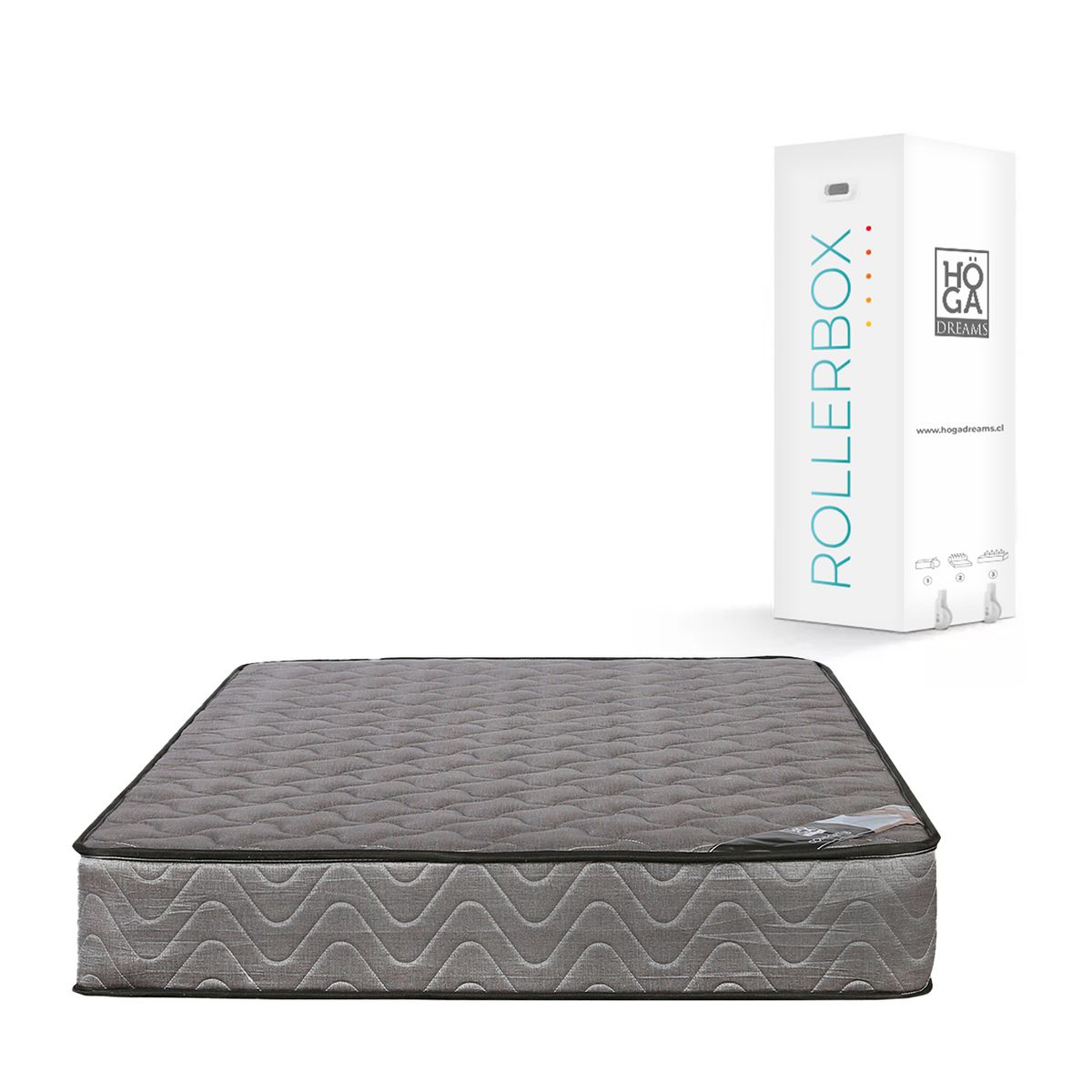 HOGADREAMS - Colchón Roller Pro Resorte Bonnell 1 plaza