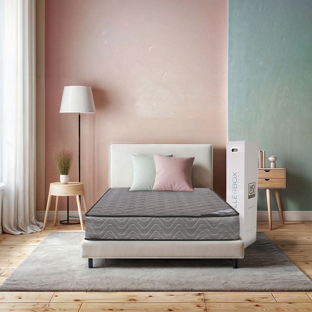 HOGADREAMS - Colchón Roller Pro Resorte Bonnell 1 plaza