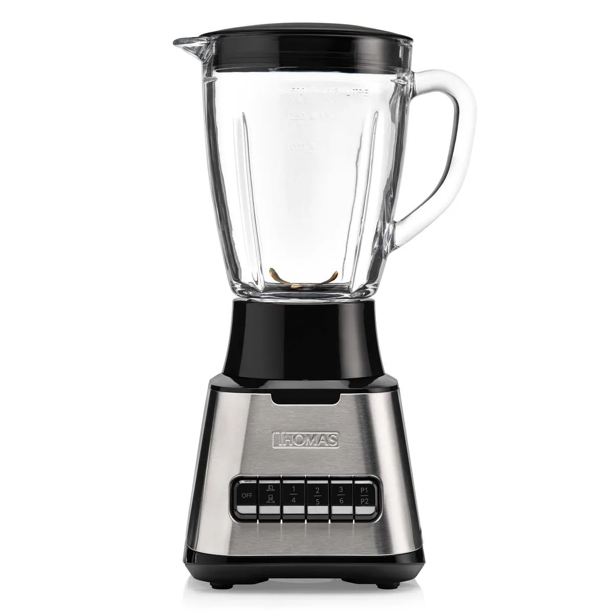 THOMAS - Licuadora 6 Velocidades 1.5 Litros Gris - Negro TH-410Vi