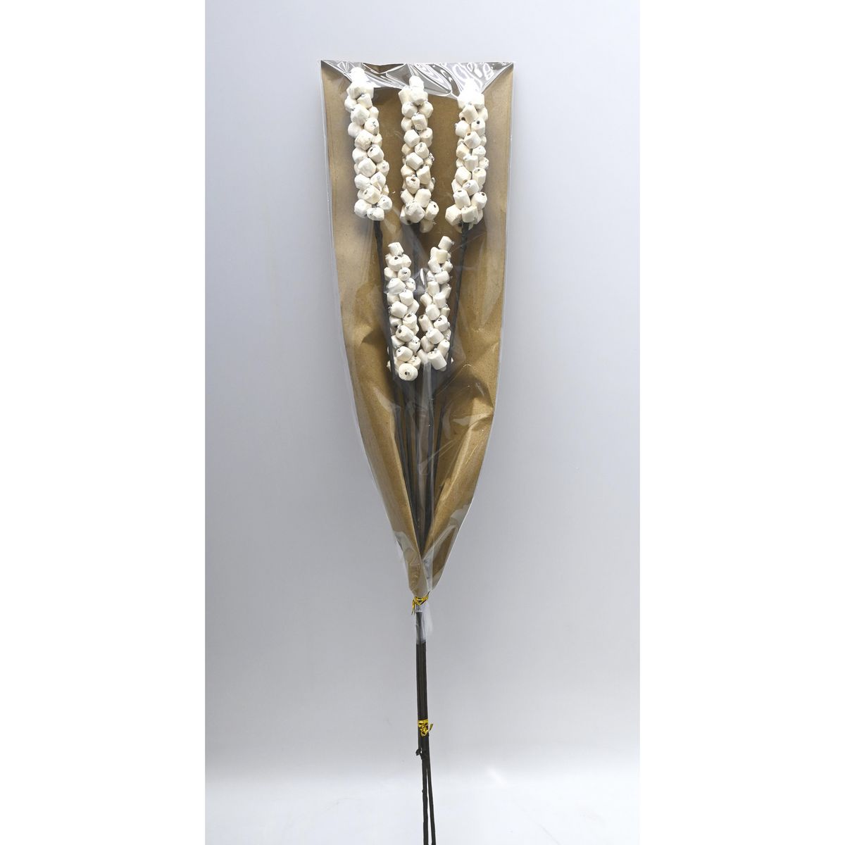 SOHOGAR - Ramo Berries Papel Eva 70 cm Blanco