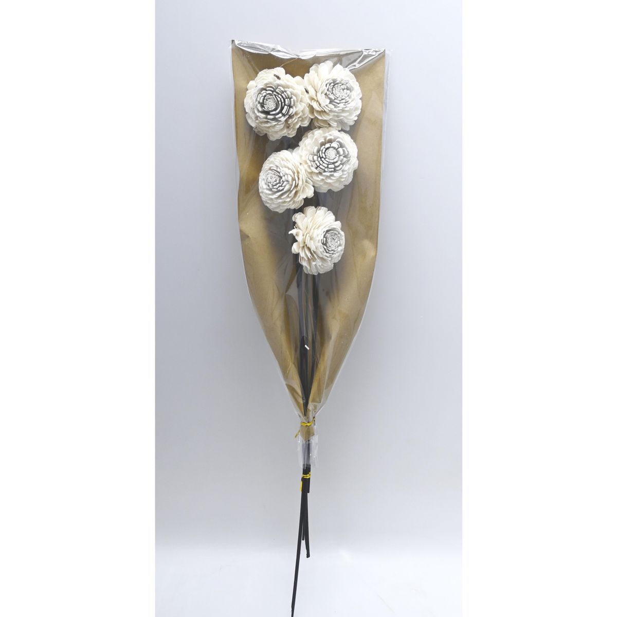 SOHOGAR - Ramo Belary Papel Eva 65 cm Blanco