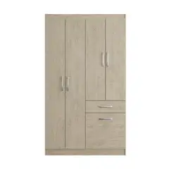 ALTAVISION - Closet 4 Puerta(s) 1 Cajón(es) 1 Repisa(s) 93x177x39 cm Arena