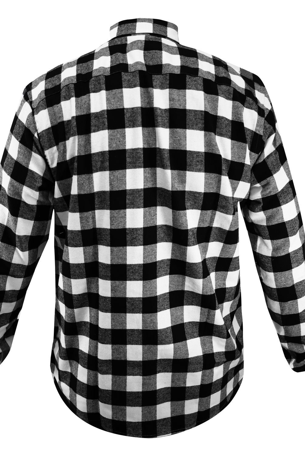 UBERMANN - Camisa alerce negro/blanco talla L