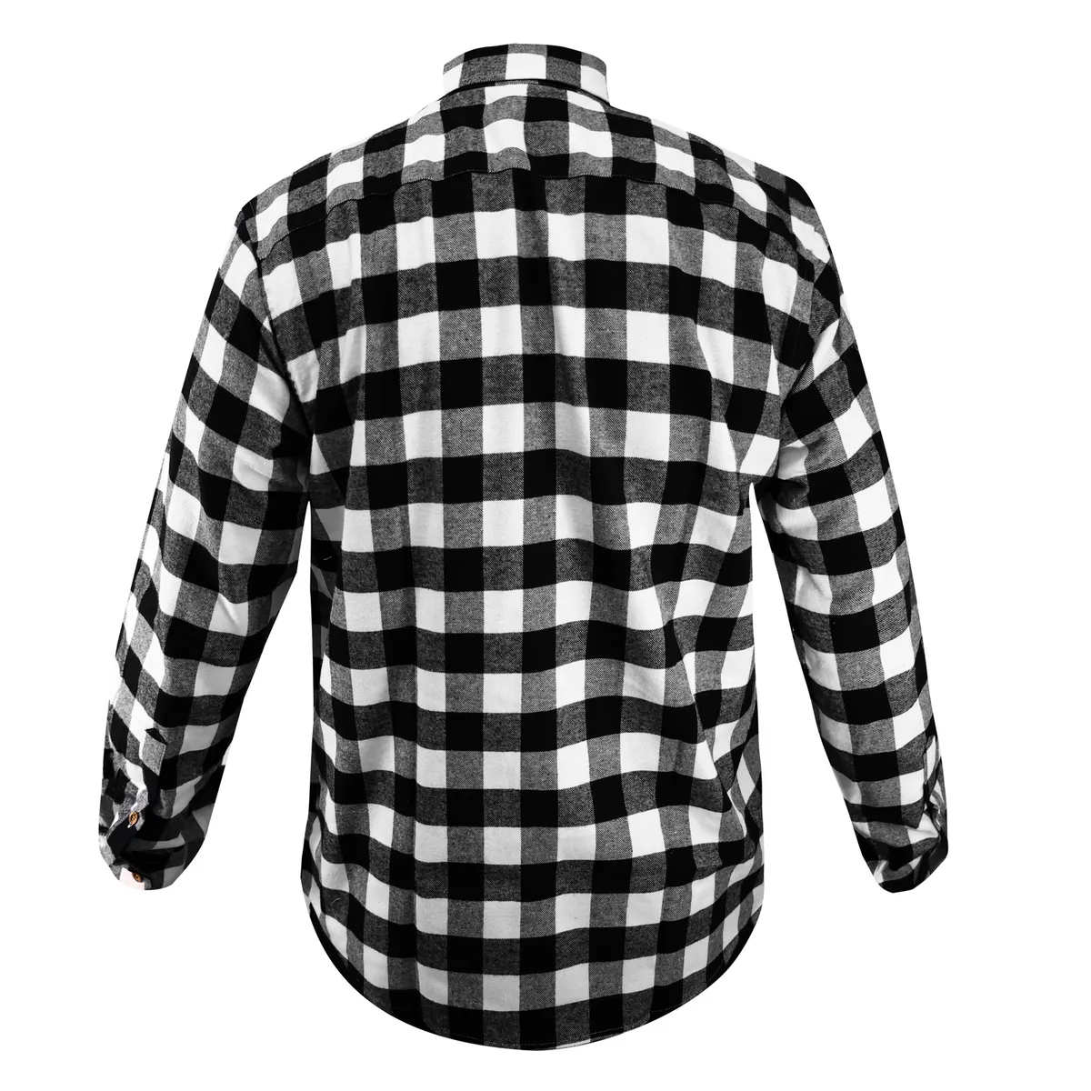 UBERMANN - Camisa alerce negro/blanco talla L