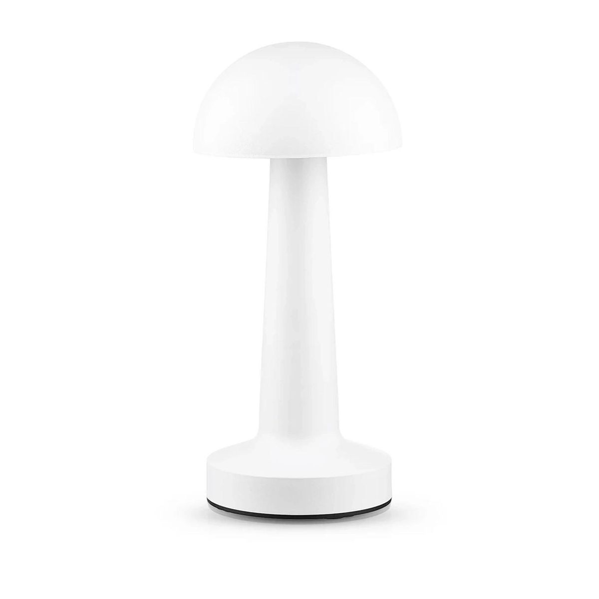 HB - Lámpara Led Mesa Mushroom Blanco 9x23 cm