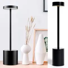 HB - Lámpara Led Mesa Minimalist Negro 3.5 W 8x33.8 cm