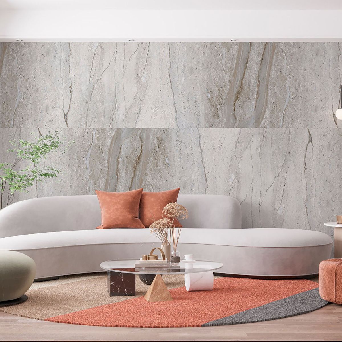 ANTIK - Porcelanato 60x120 cm Platino Gris 1.44 m2