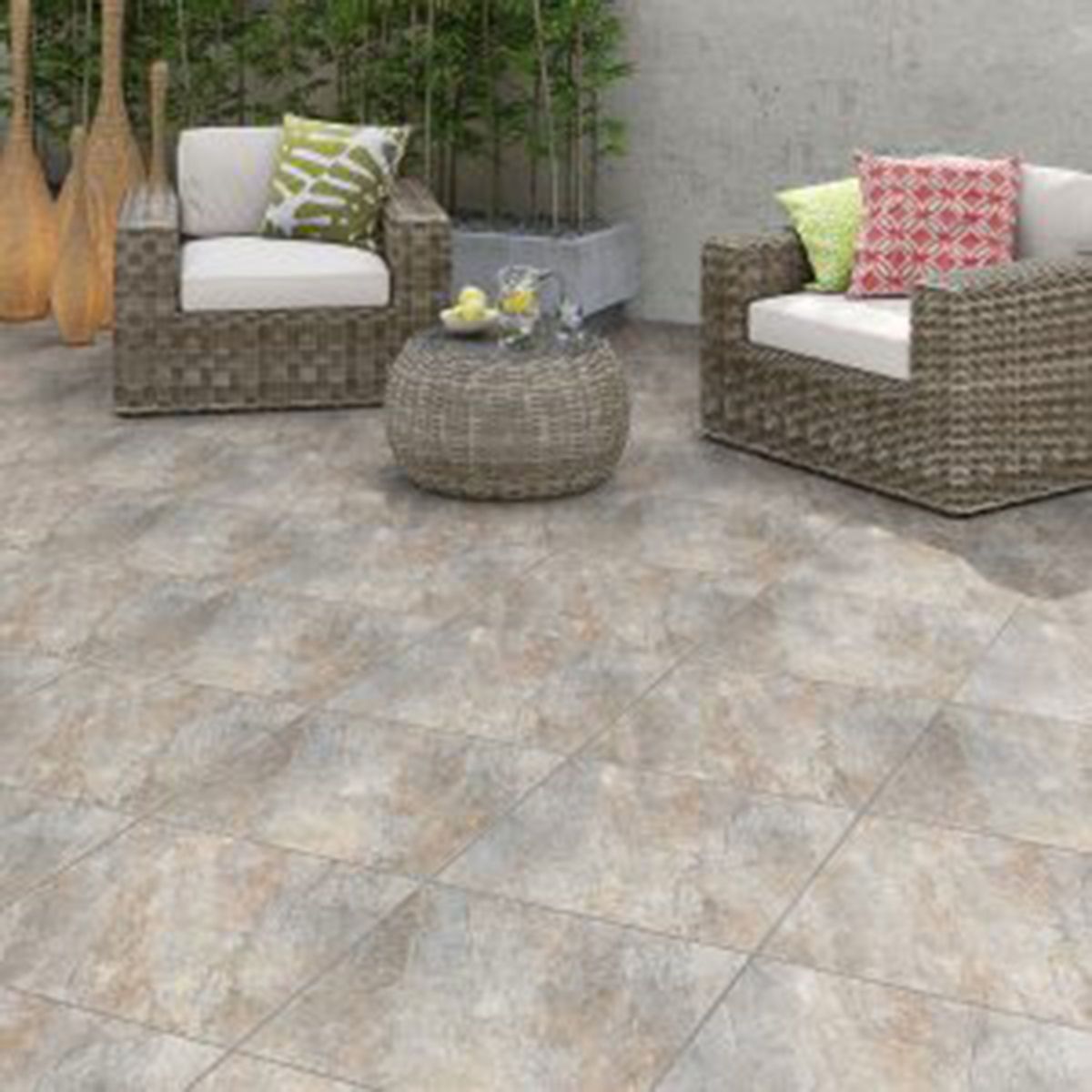 ANTIK - Cerámica 57x57 cm Nordeste Café 2.3 m2