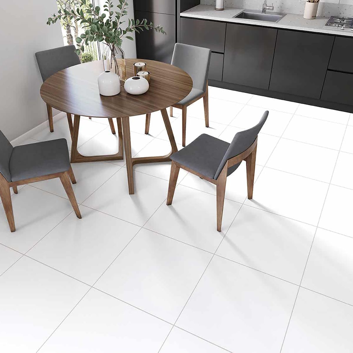 ANTIK - Cerámica 60.5x60.5 cm Charm Blanco 2.61 m2