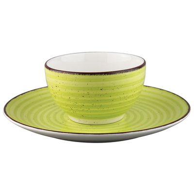 Imagen 2 del producto Vajilla 16 Piezas Cerámica Tutto per Tavola Verde