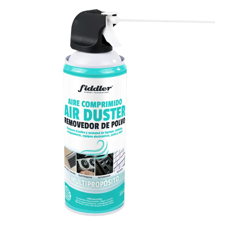 Aire Comprimido 400 Ml Limpieza Profunda Para Pc Y Dispositivos Electrónicos