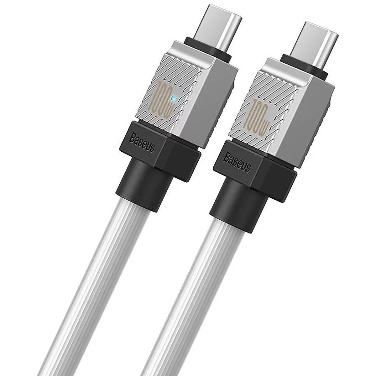 BASEUS - Cable USB-C a USB-C PD 100W 1m Blanco