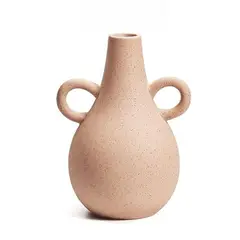 SOHOGAR - Jarrón De Cerámica Red Pottery 12,2x10,5x16,8 cm