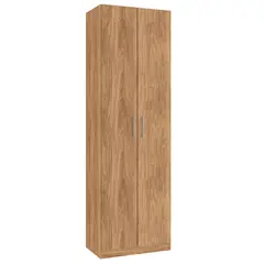 MOBILFRANK - Closet Organizador 2 Puerta(s) 4 Repisa(s) 57x182x35 cm Miel