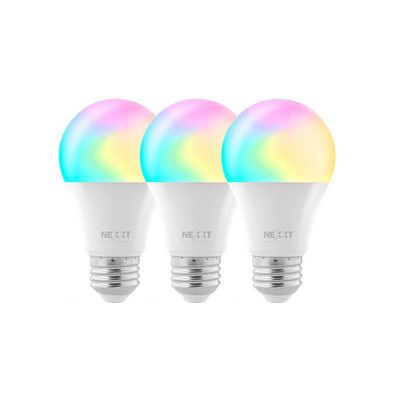 Imagen 2 del producto Pack 3 Ampolletas Led Wifi Matter 9 W E27 800 lm Luz Neutro
