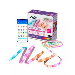 WIZ - Cinta LED Inteligente WIFI Bluetooth 5mts RGBIC