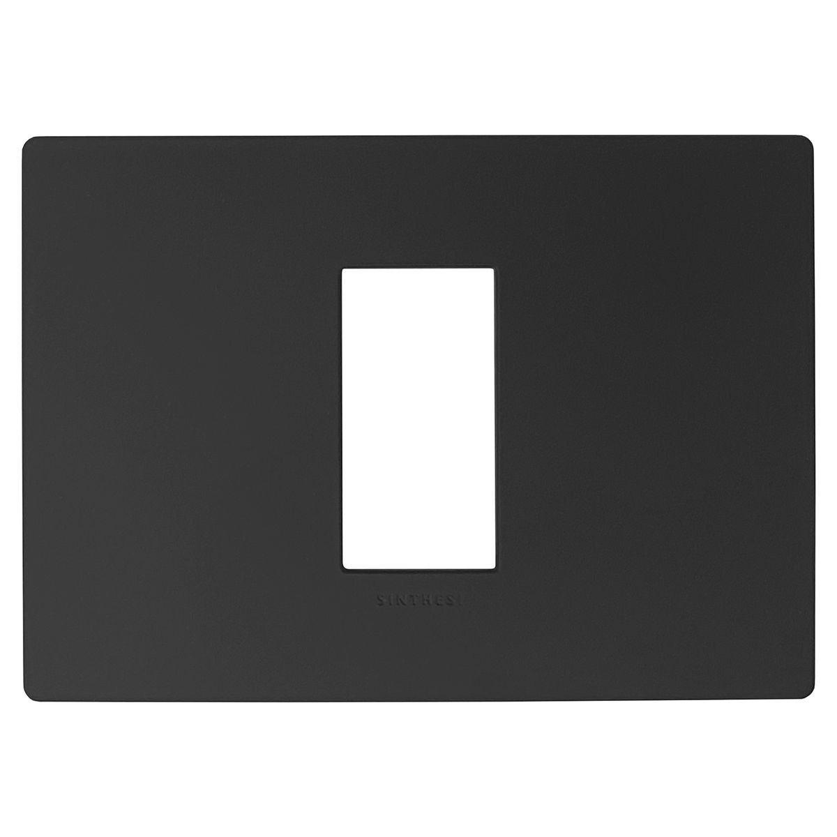 SINTHESI - Placa Simple S33 Noir Mate