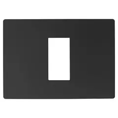 SINTHESI - Placa Simple S33 Noir Mate