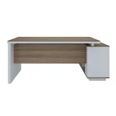 RODLER - Escritorio Legend Café/blanco 180x75x170 cm