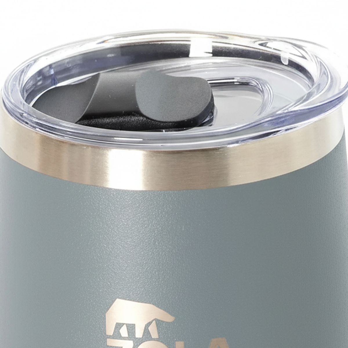 ZOLA OUTDOORS - Mug 350 ml Acero Inoxidable Gris