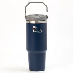 undefined - Botella Térmica Handle Flip 890 ml Acero Inoxidable Azul