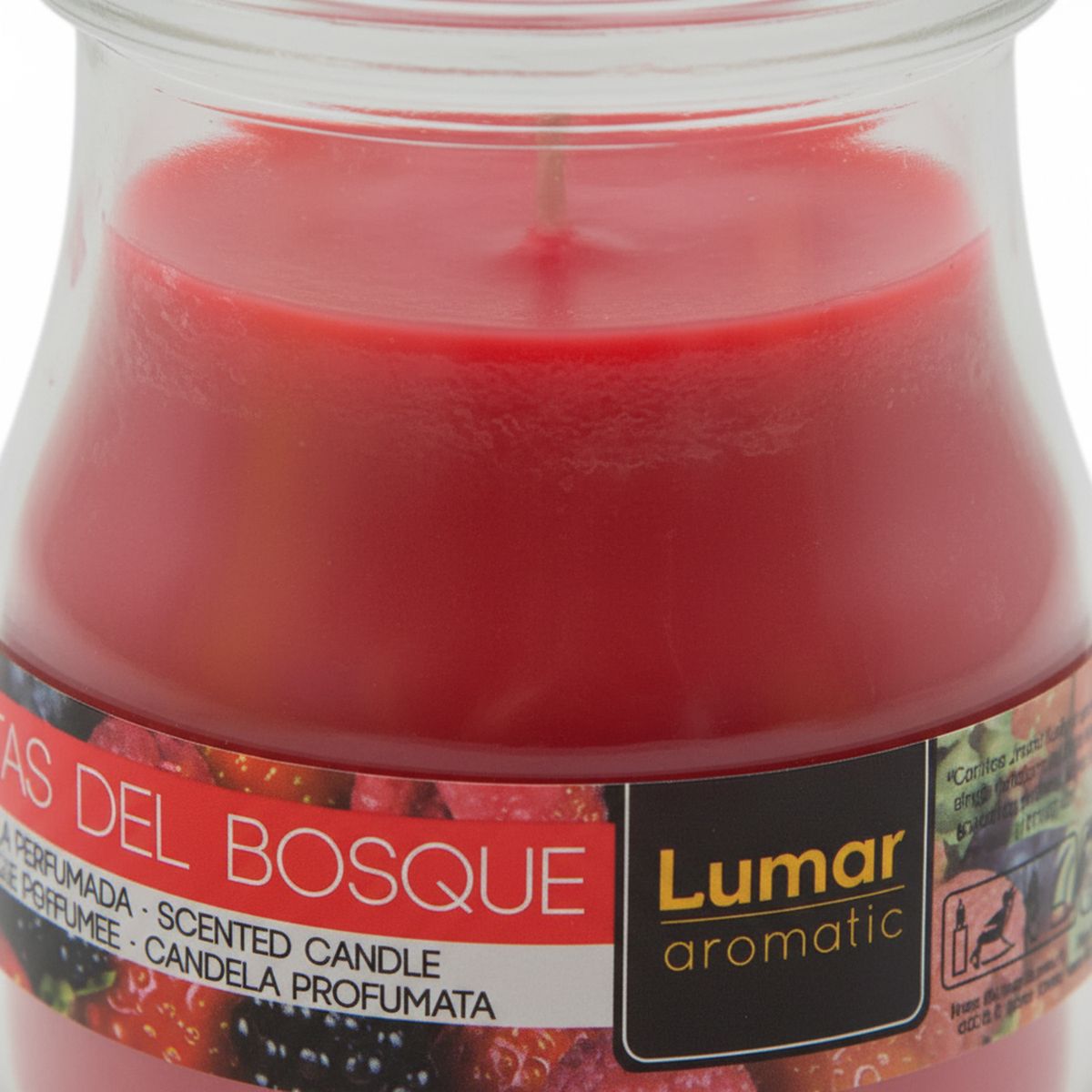 LUMAR - Vela yogurt, aroma frutas del bosque