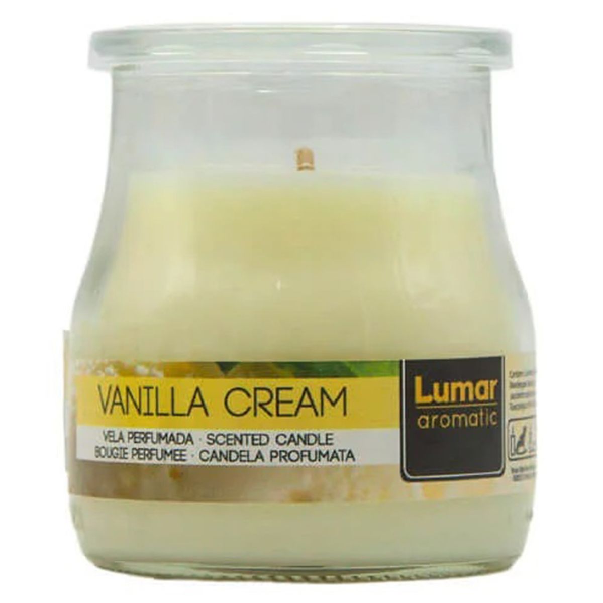 LUMAR - Vela yogurt, aroma vainilla cream
