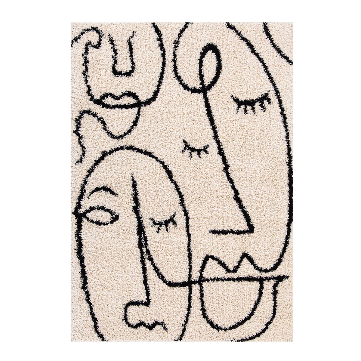 IDETEX - Alfombra Monet 150x200 cm Polipropileno Beige