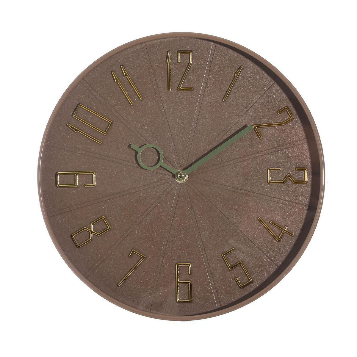 JUST HOME COLLECTION - Reloj Plástico 30,5x30,5 cm OI25