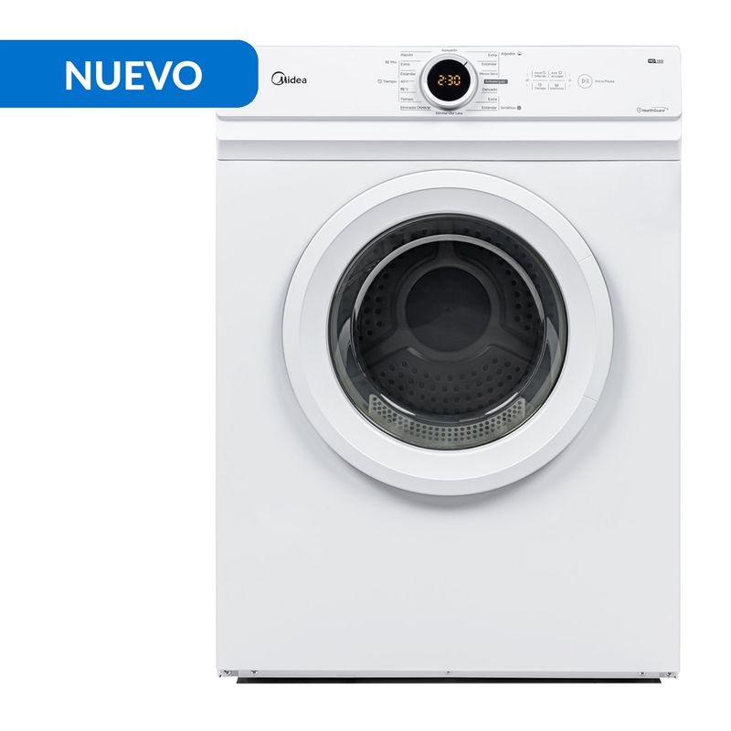 MIDEA - Secadora de Ropa 10 kg Carga Superior con Evacuación Blanco MD100A100/W2