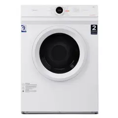 MIDEA - Secadora 10 kg Carga Frontal con Evacuación Blanco MD100A100/W2