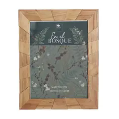 JUST HOME COLLECTION - Marco de Foto 26x1 cm Natural Madera