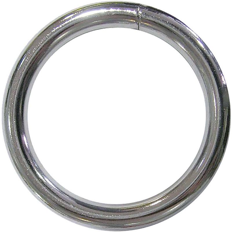MAMUT - Argolla zincado brillante 4x25mm colgante 2 unidades
