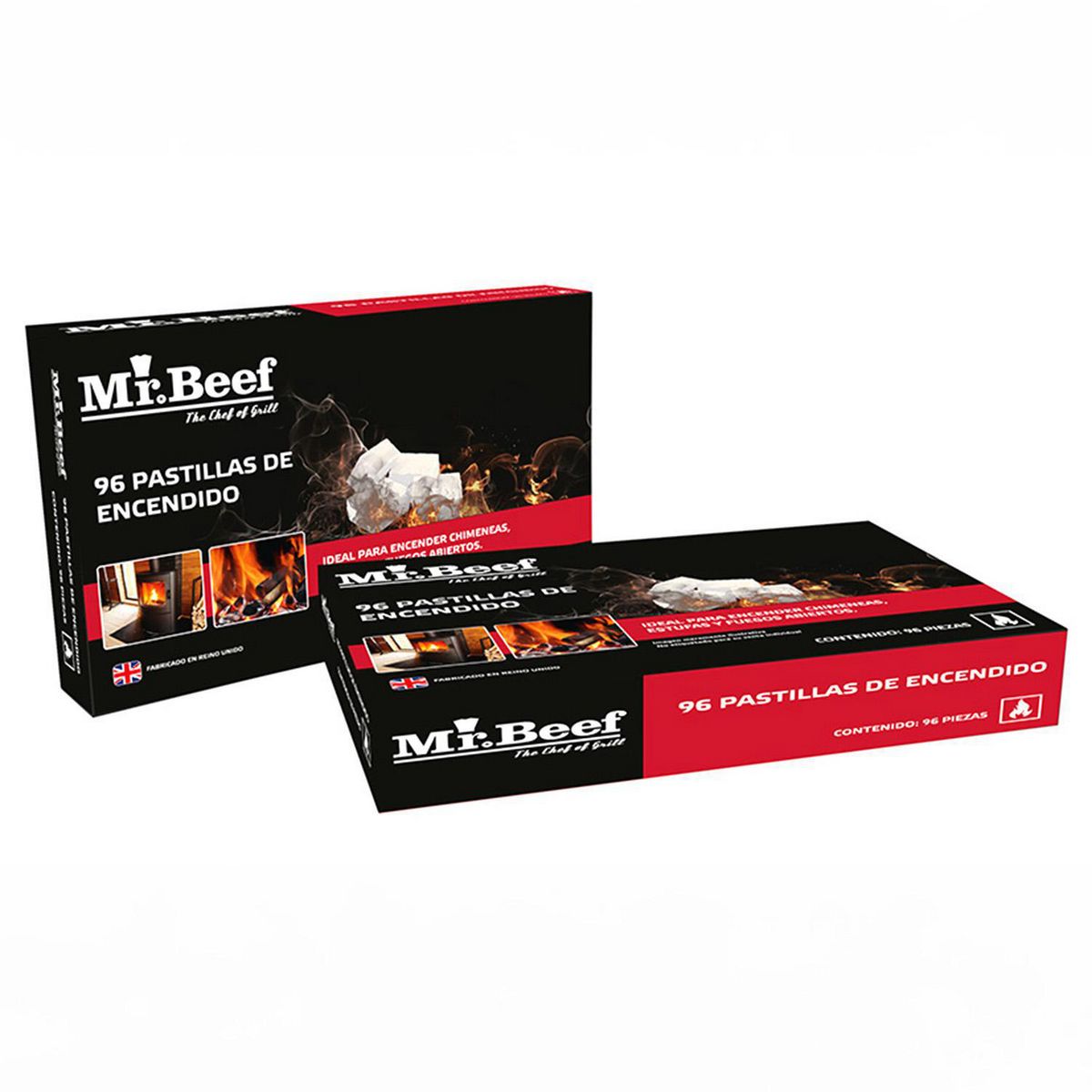 MR BEEF - Pastillas de encendido 96 unidades