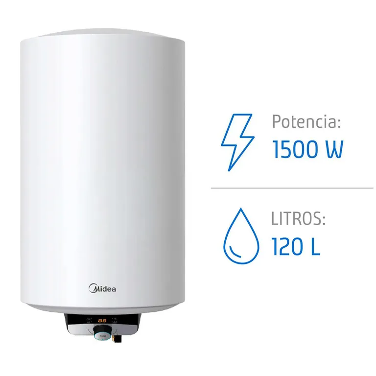 Termo con Wifi Eléctrico 120 Litros 1500 W de Muro