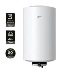 MIDEA - Termo con Wifi Eléctrico 80 Litros 1.4 kW de Muro