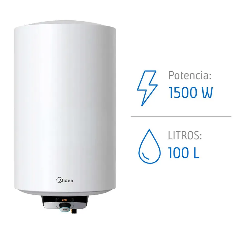 Termo con Wifi Eléctrico 100 Litros 1500 W de Muro