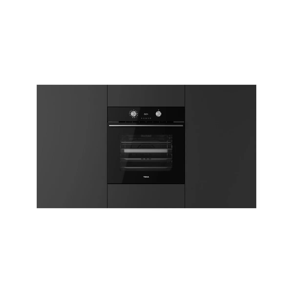 TEKA - Hono Eléctrico Empotrado 63 Litros HLB 8550 SC BK