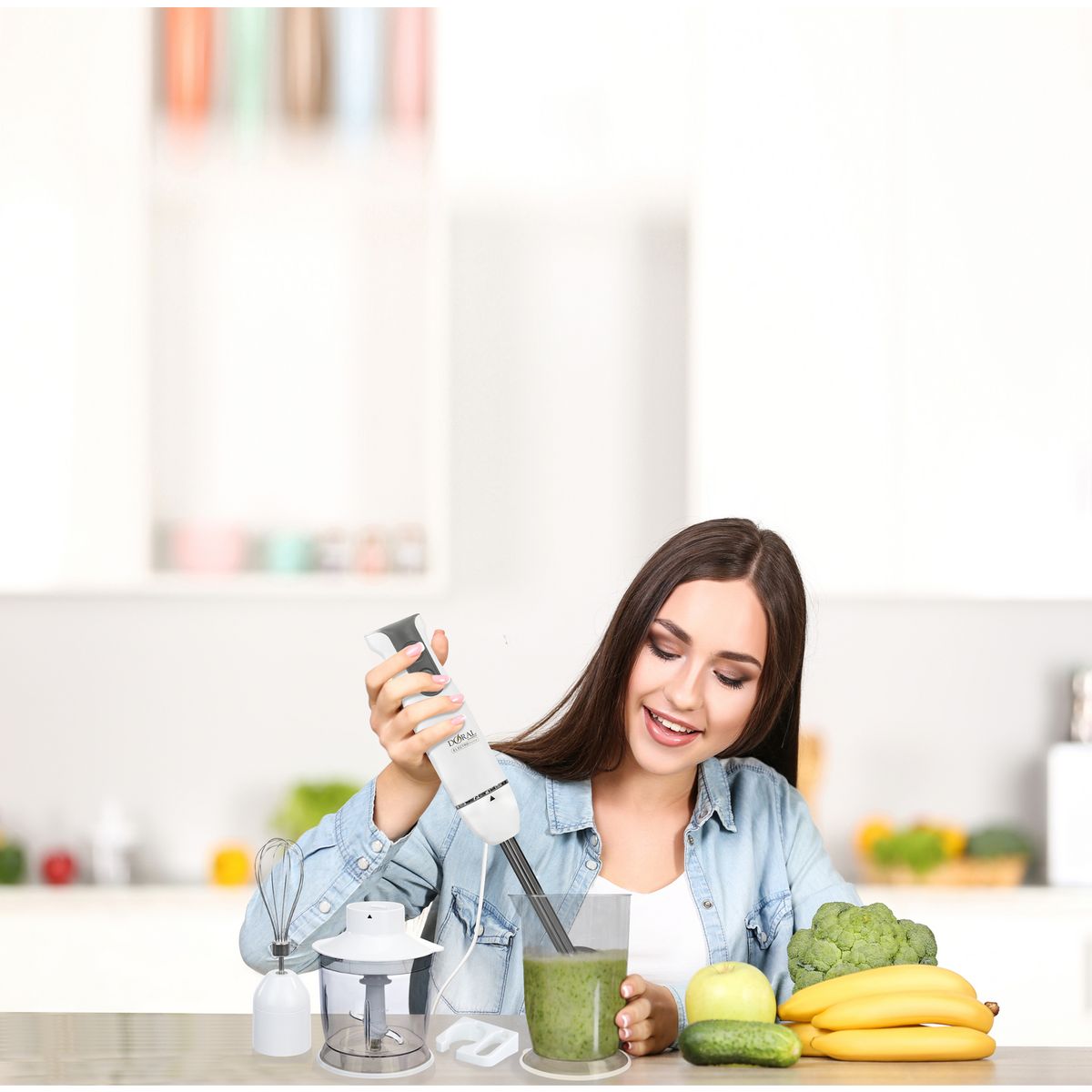 DORAL - Mini Mixer 700 Litros Blanco Belfast