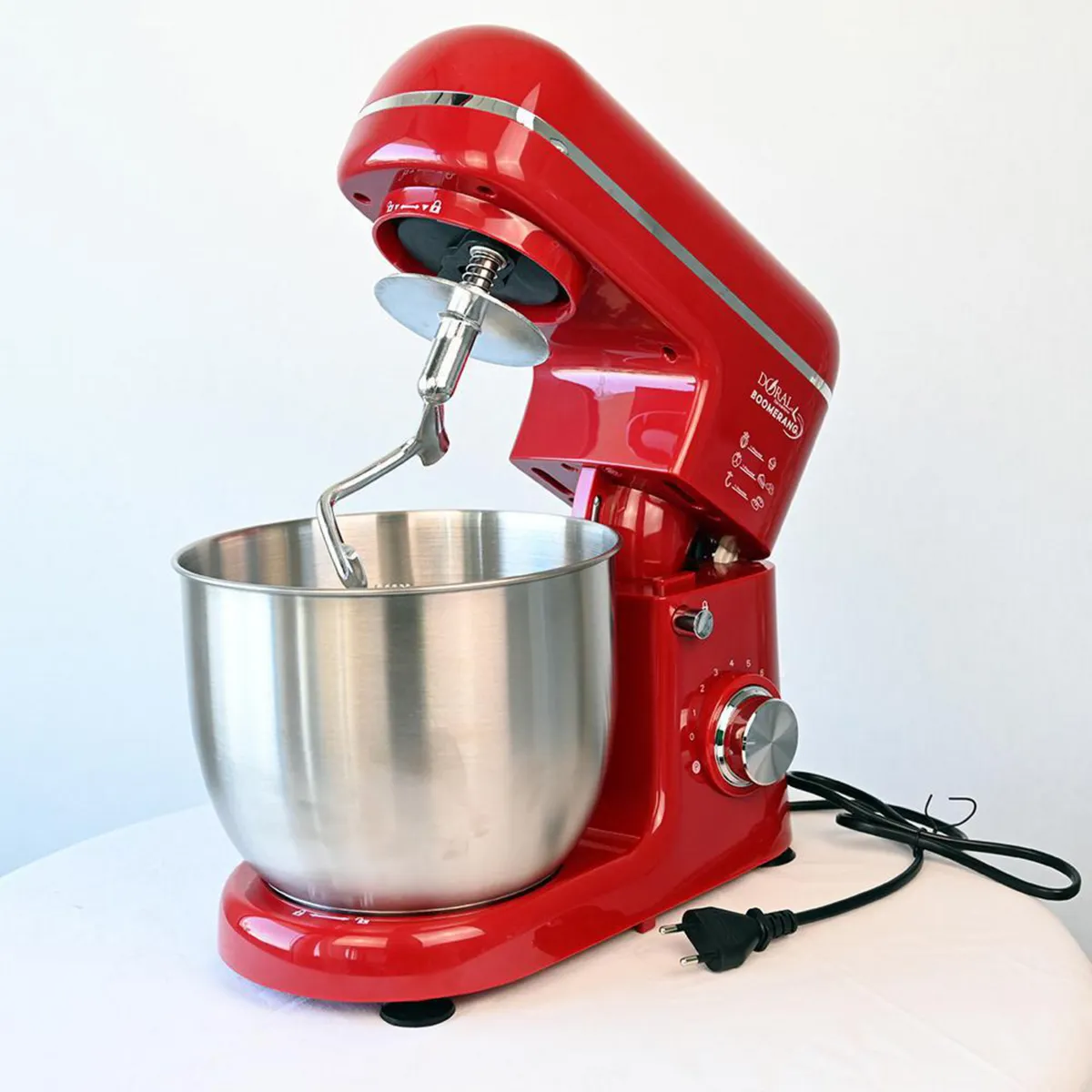 DORAL - Batidora de Pedestal 5 l 900 W Rojo Boomerang