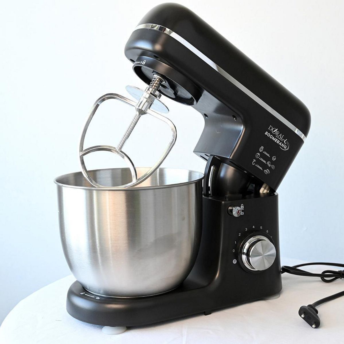 DORAL - Batidora de Pedestal 5 l 900 W Negro Boomerang