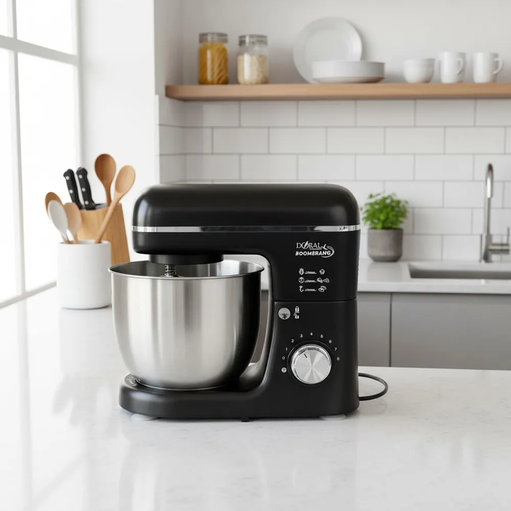 Doral Batidora de Pedestal Boomerang 5 L Negro, foto 5