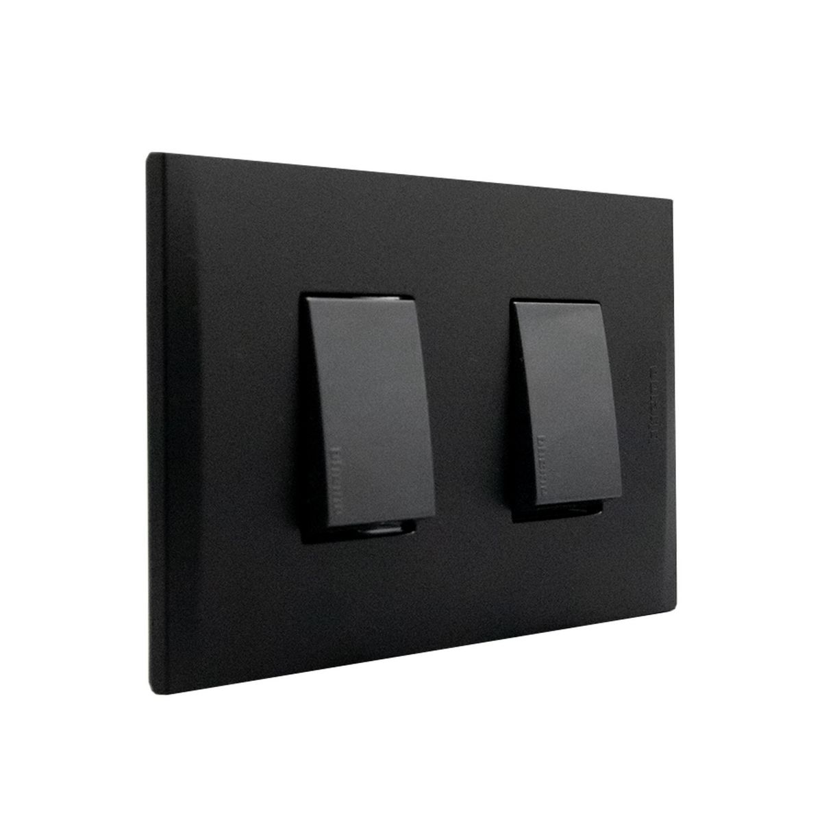 BTICINO - Interuptor 9/12 + 9/24 Black Nobile