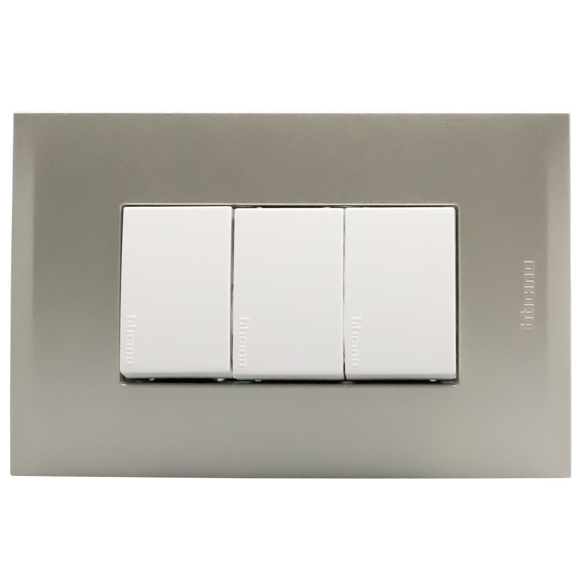 BTICINO - Interruptor triple conmutador (9/24) Perla Nobile