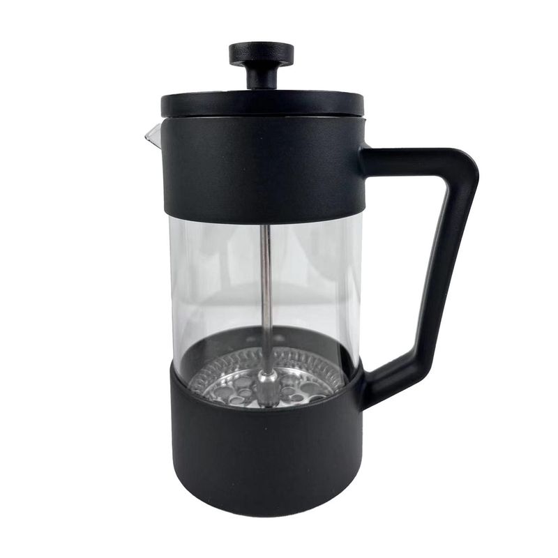 JUST HOME COLLECTION - Cafetera de Vidrio Negra