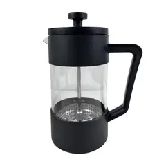 JUST HOME COLLECTION - Cafetera de Vidrio Negra
